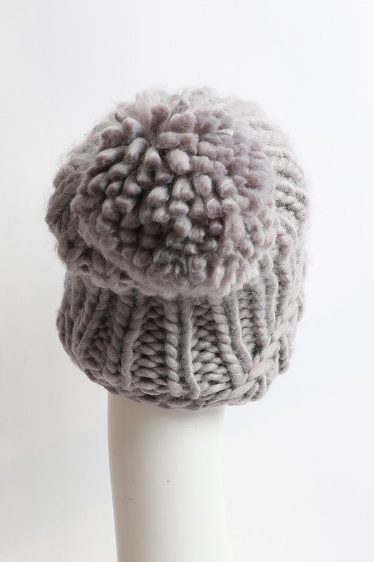 Soft Chunky Cable Knit Beanie — product image