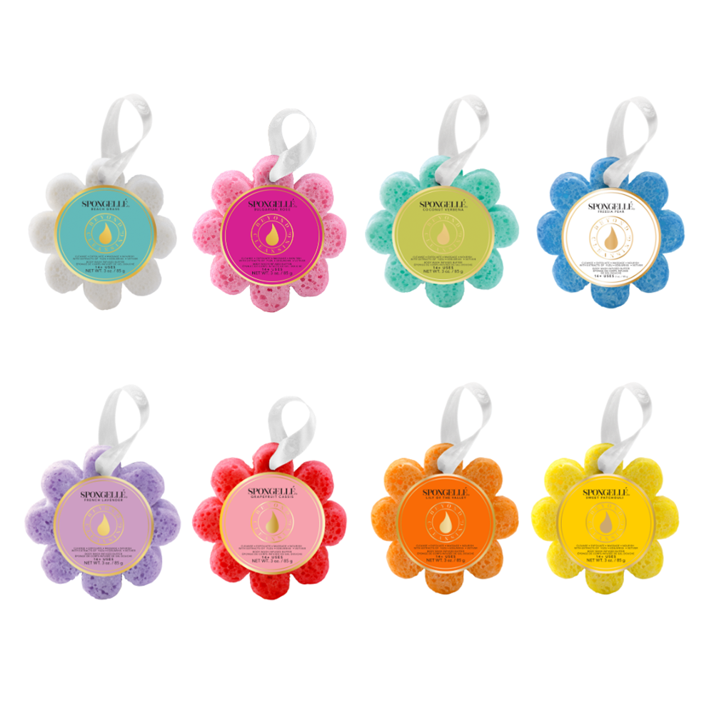Wildflowers Assorted Pack | Wild Flowers  | Soap Sponges: Assorted Pack