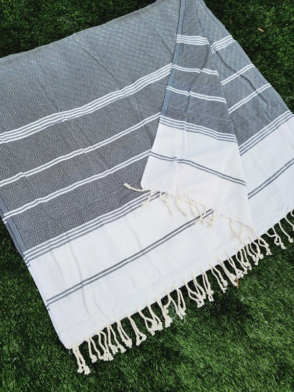 Bath / Beach Turkish Towels-Easy Carry Quick Dry T — product image