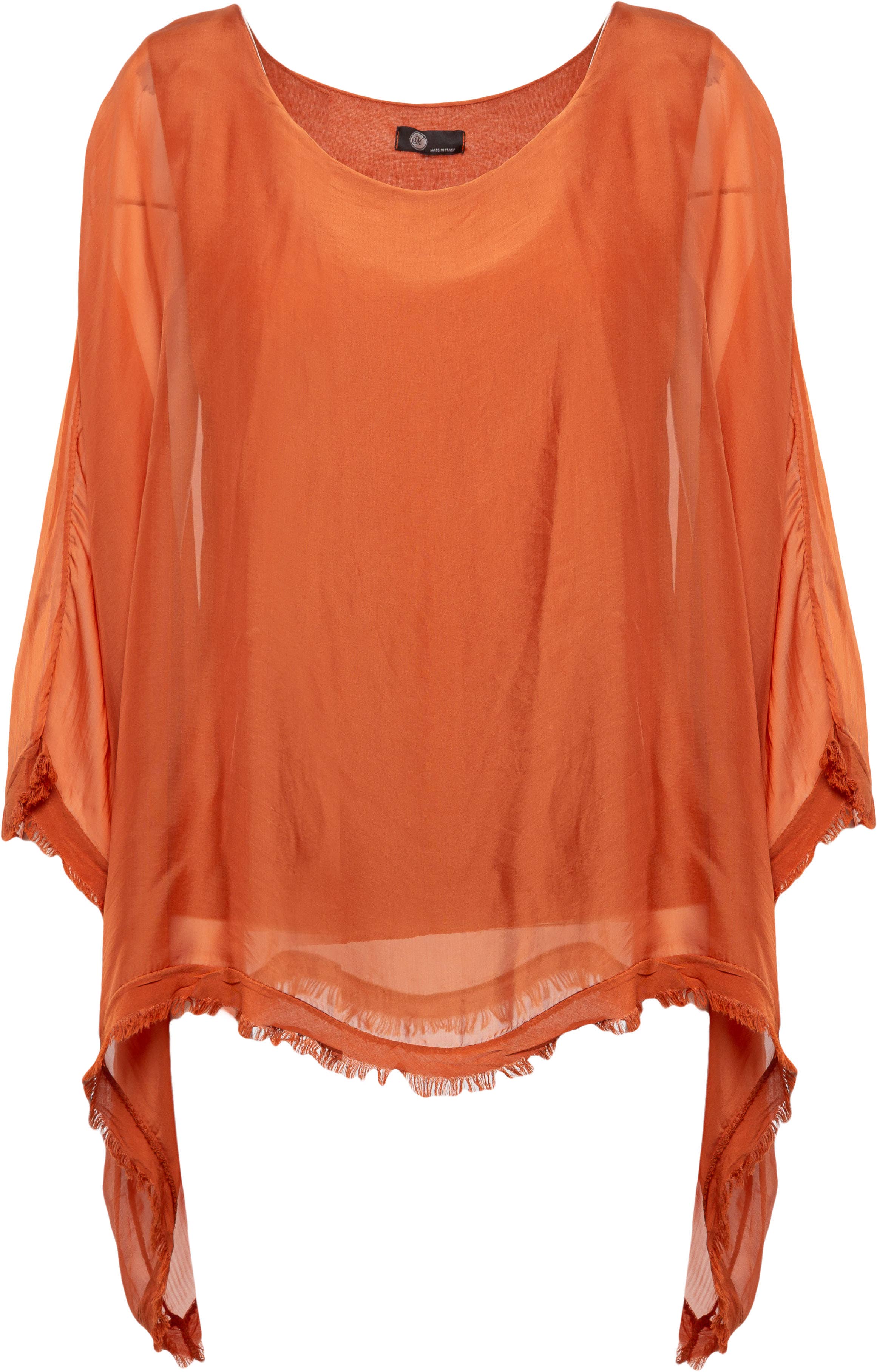 Alcina Blouse - Flowy Silk Blouse: Black / 30% SILK • 70% VISCOSE / L