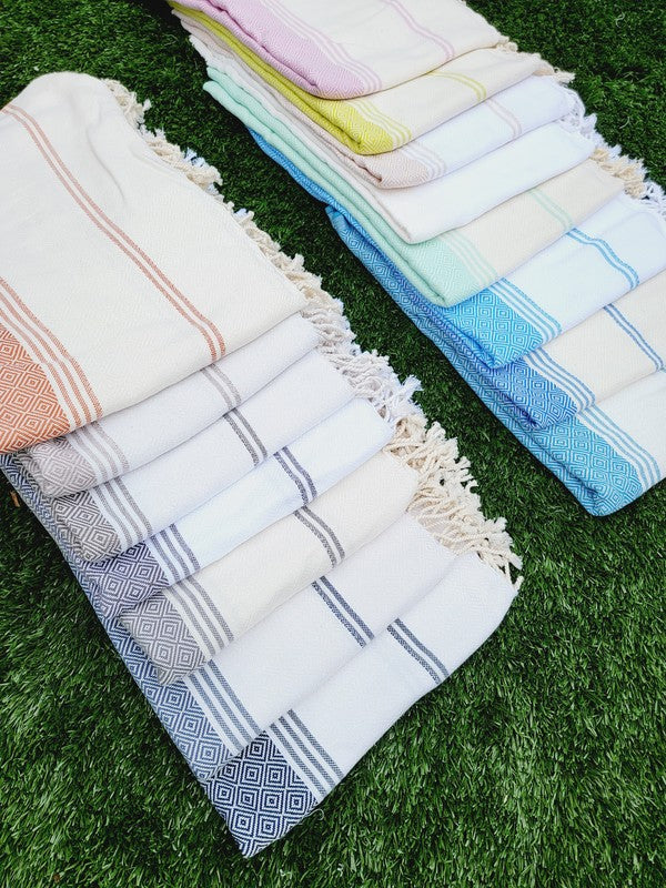 Bath / Beach Turkish Towels-Easy Carry Quick Dry T — product image