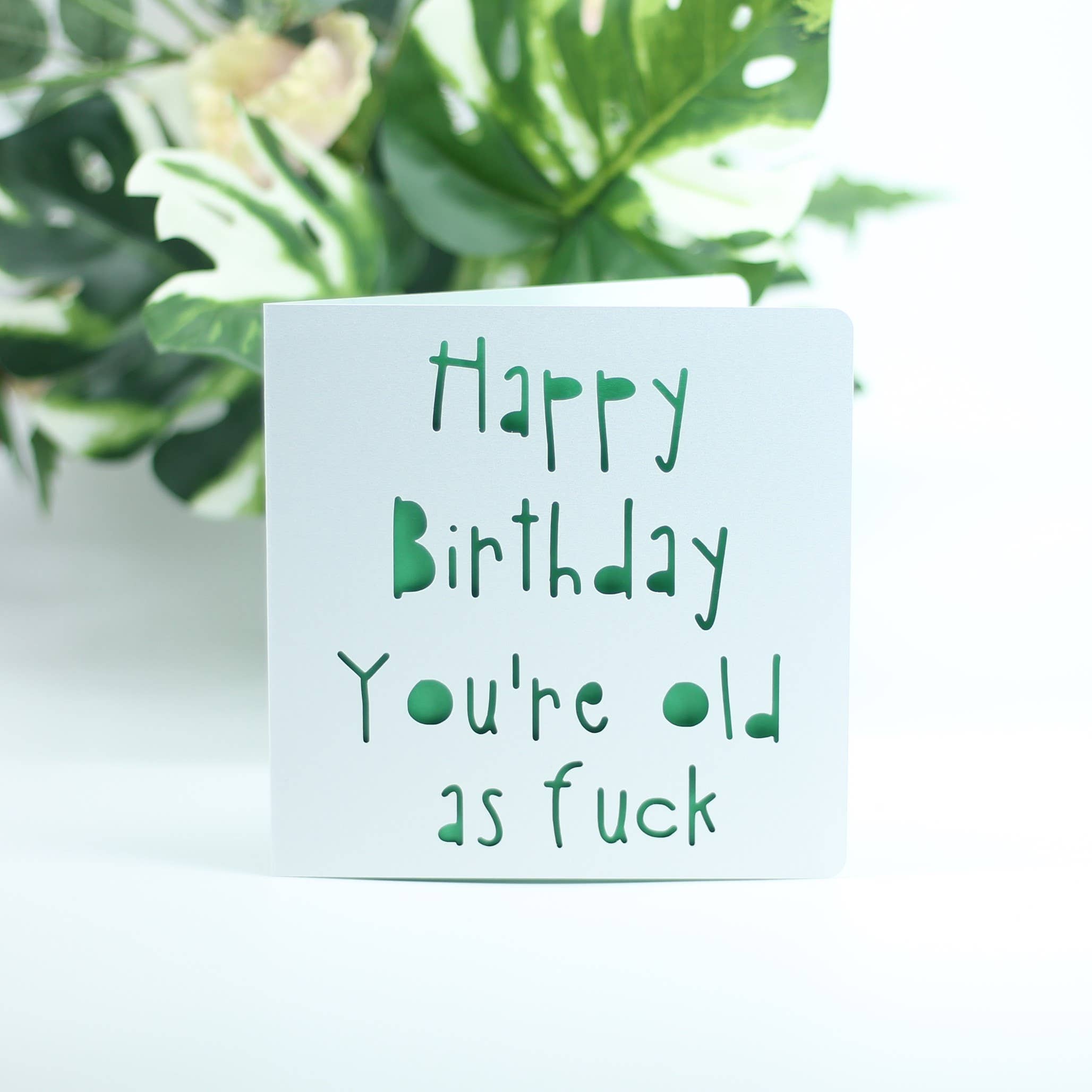 Happy Birthday, you're old as fuck: Blue
