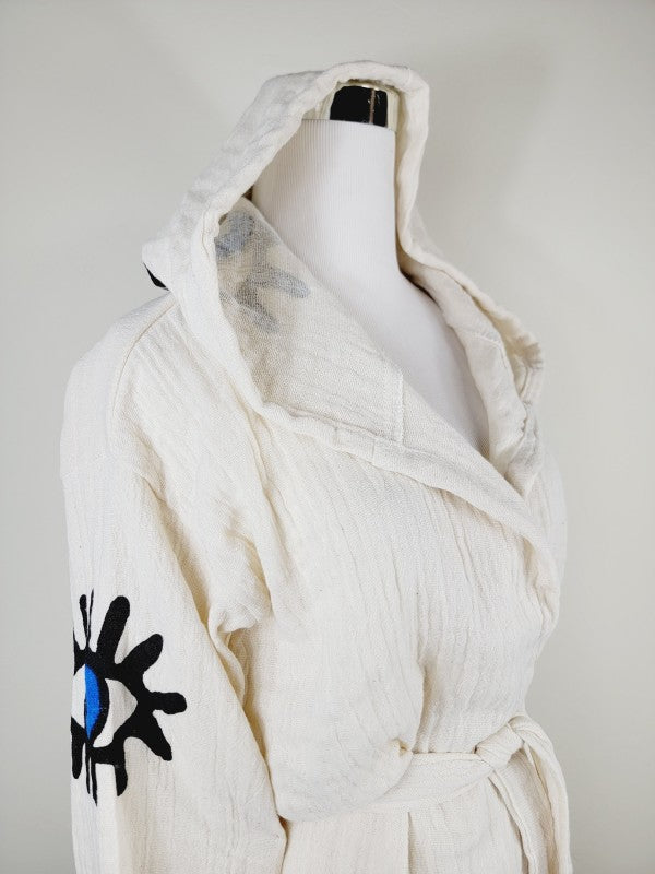 Muslin Kimono Robe, Soft and Cozy, Organic Cotton — product image