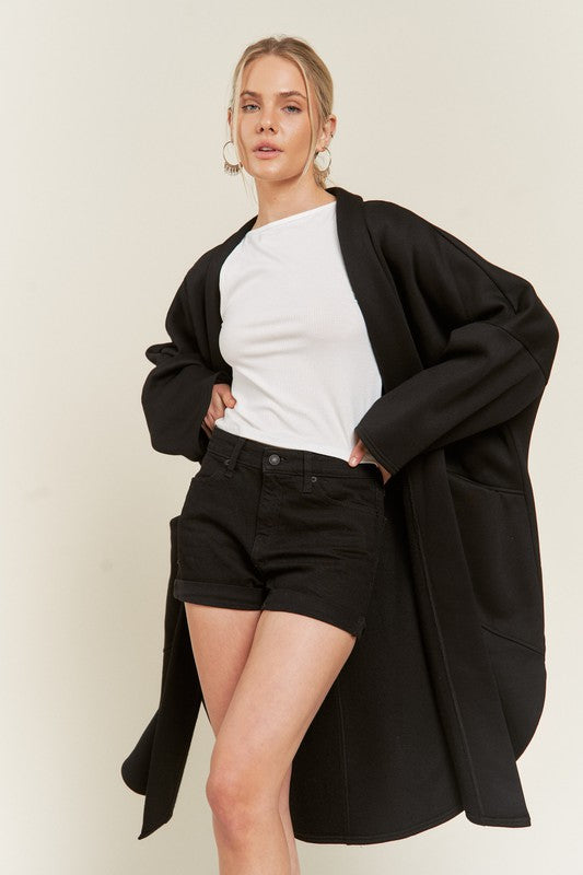 OVERSIZED KNIT CARDIGAN PLUS JJO5013P — product image