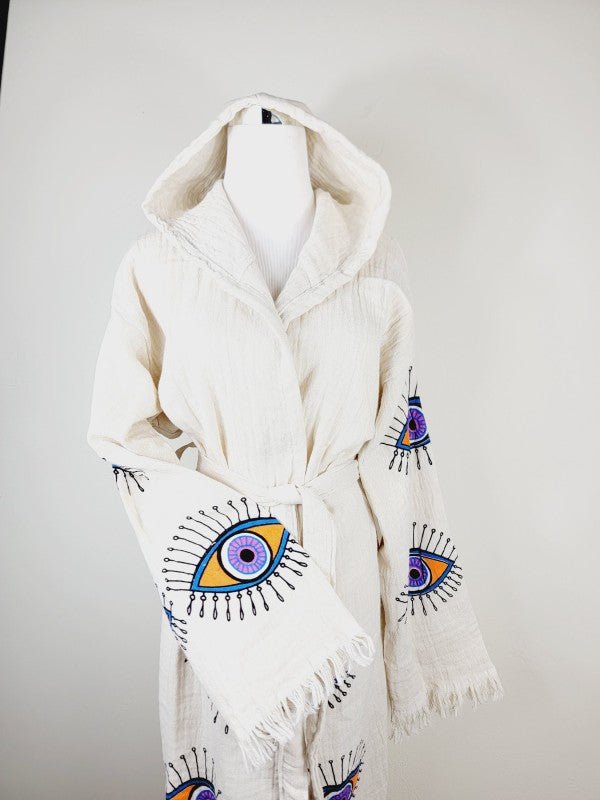 Muslin Kimono Robe, Soft and Cozy, Organic Cotton — product image