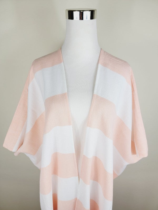 Beach cover up, Beach Dress open front - Orange — product image
