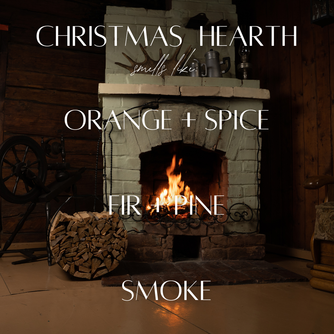 Christmas Hearth - 9 oz Whiskey Glass Candle — product image