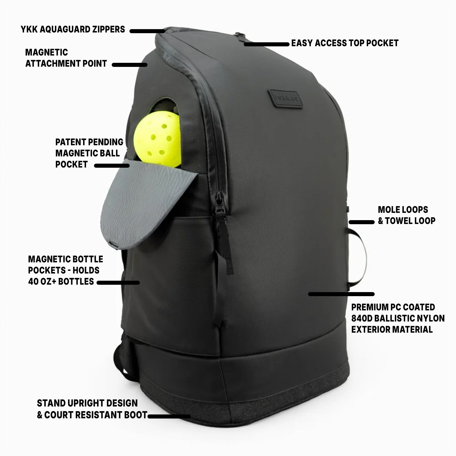 Court Caddy Pickleball Bag — product image