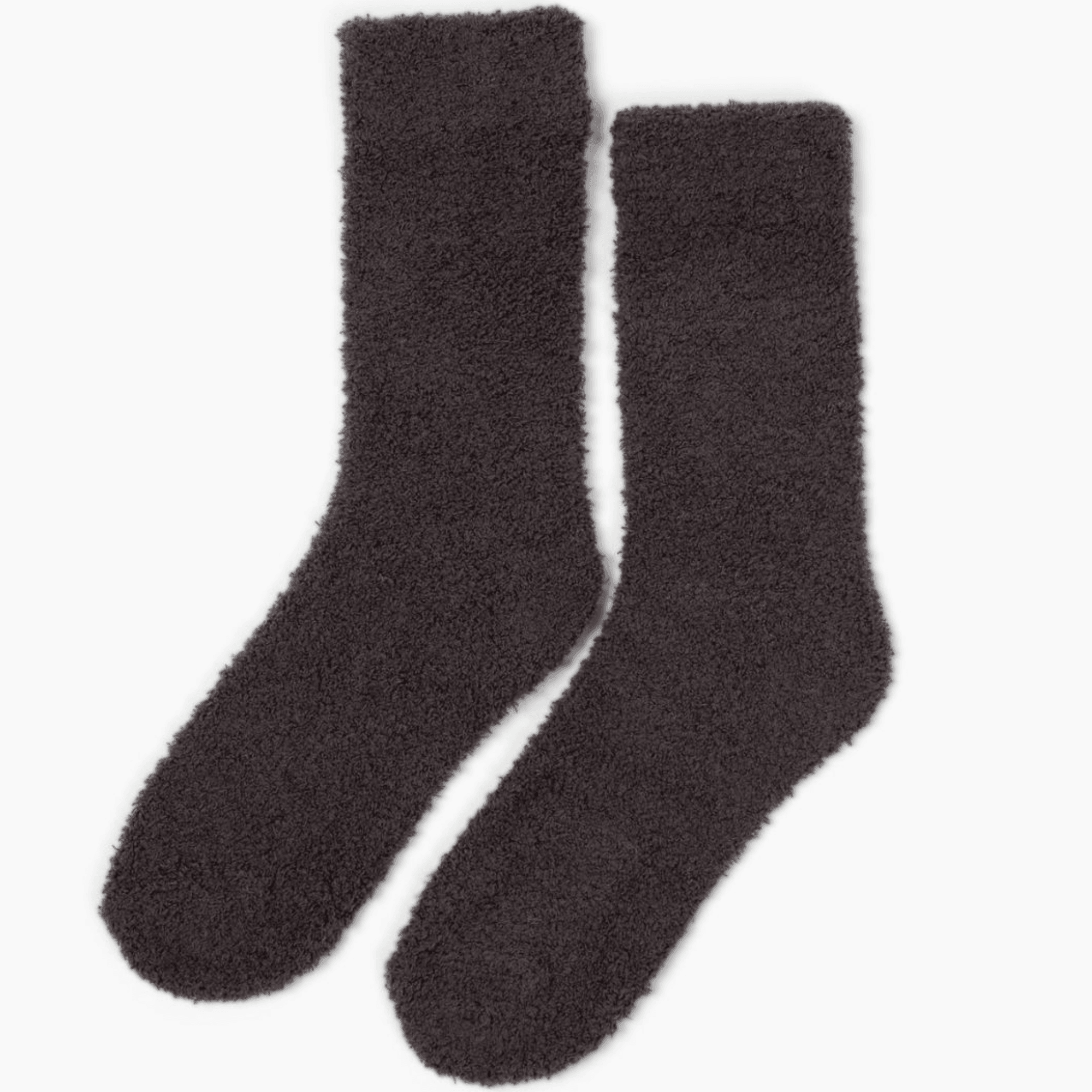 Cozy Cloud Socks - Charcoal.