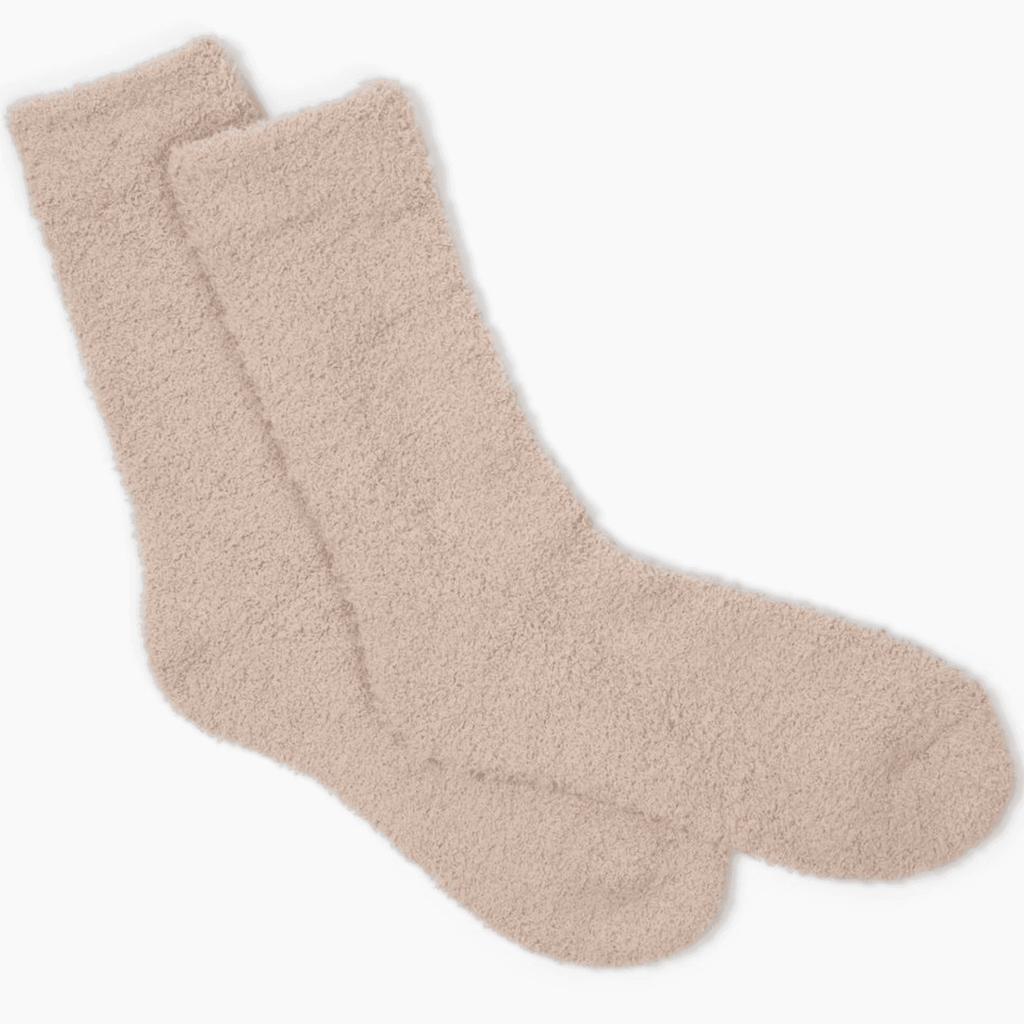 Cozy Cloud Socks - Ivory.