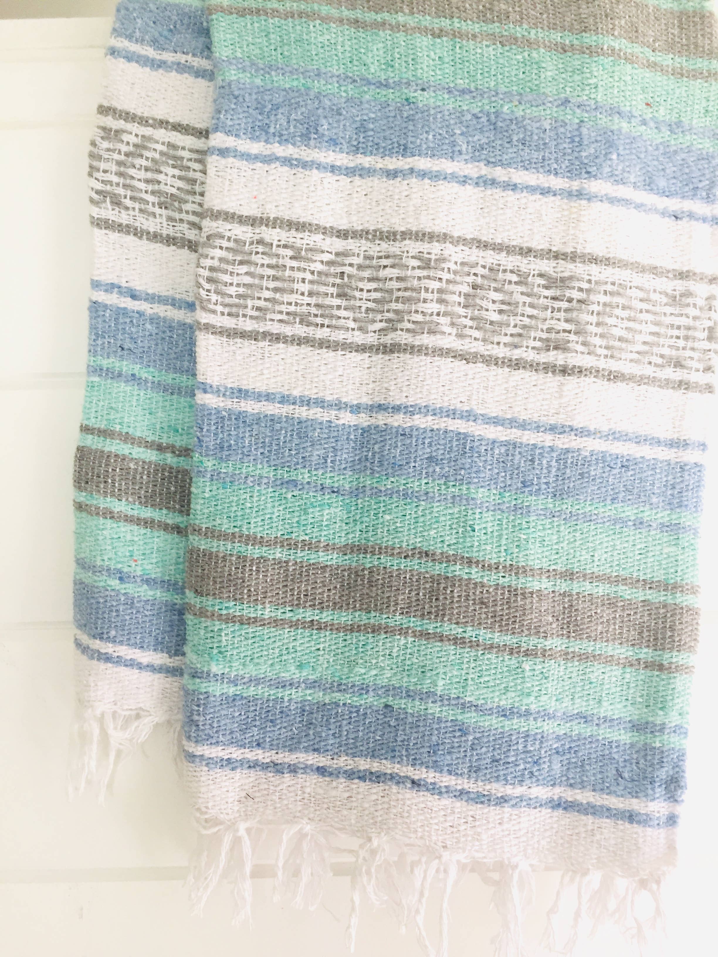 Salty Sailor Fall Blanket l Mexican Blanket l Throw Blanket