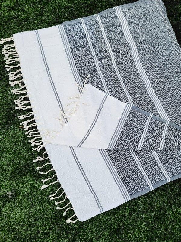 Bath / Beach Turkish Towels-Easy Carry Quick Dry T — product image