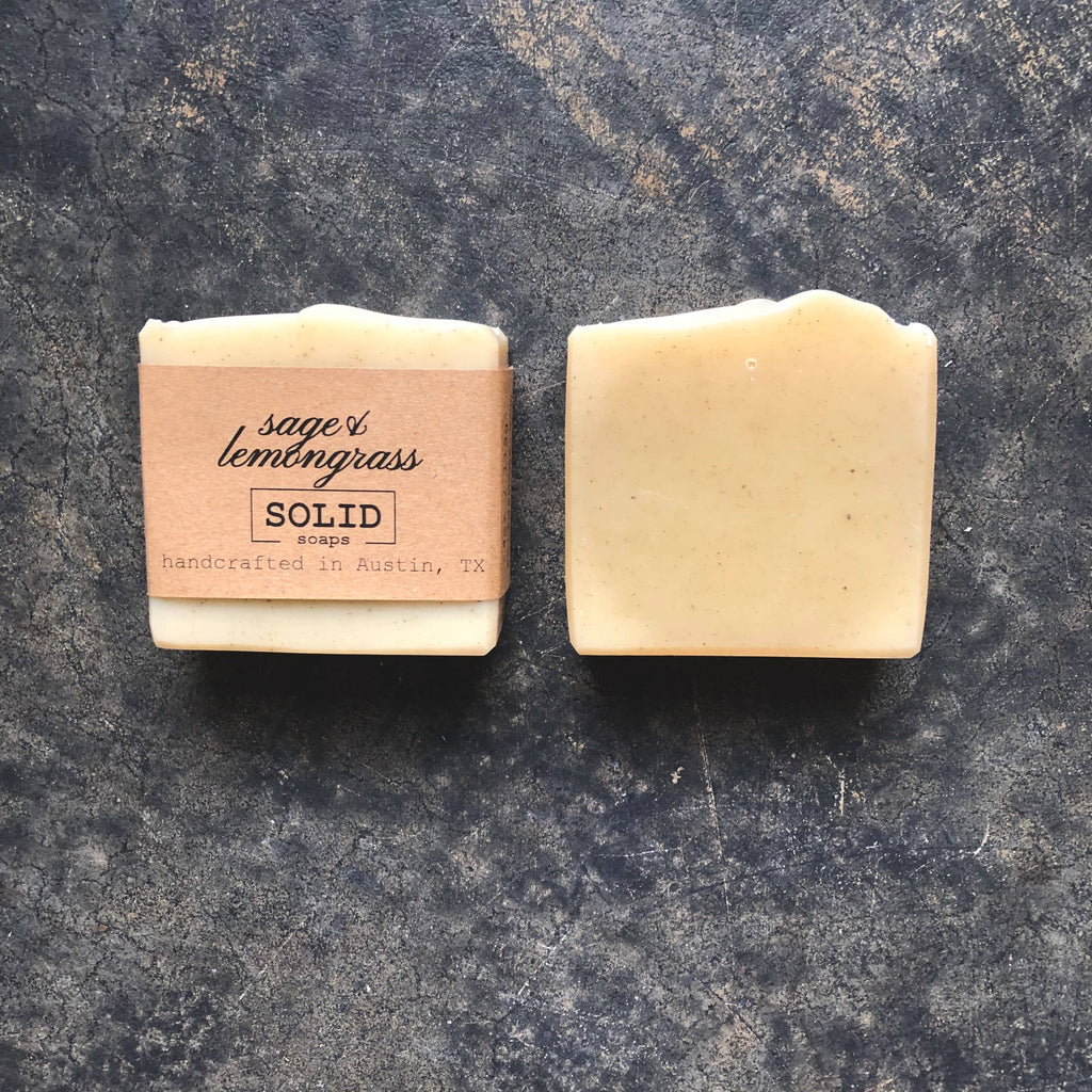 Sage + Lemongrass Soap