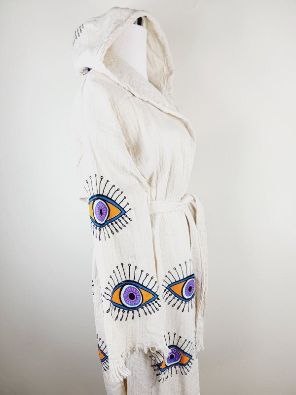 Muslin Kimono Robe, Soft and Cozy, Organic Cotton — product image