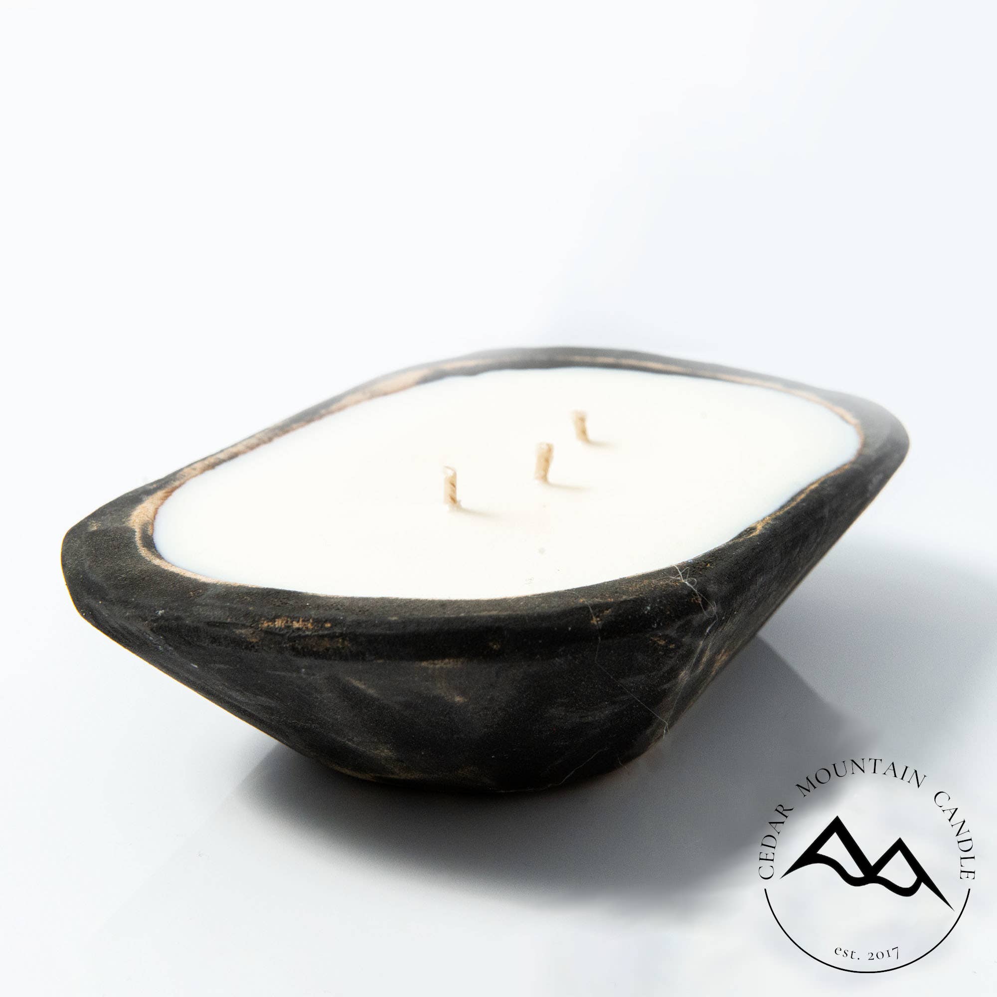 Black Dough Boy Soy Candle - Choose Your Scent: Mango & Coconut Milk
