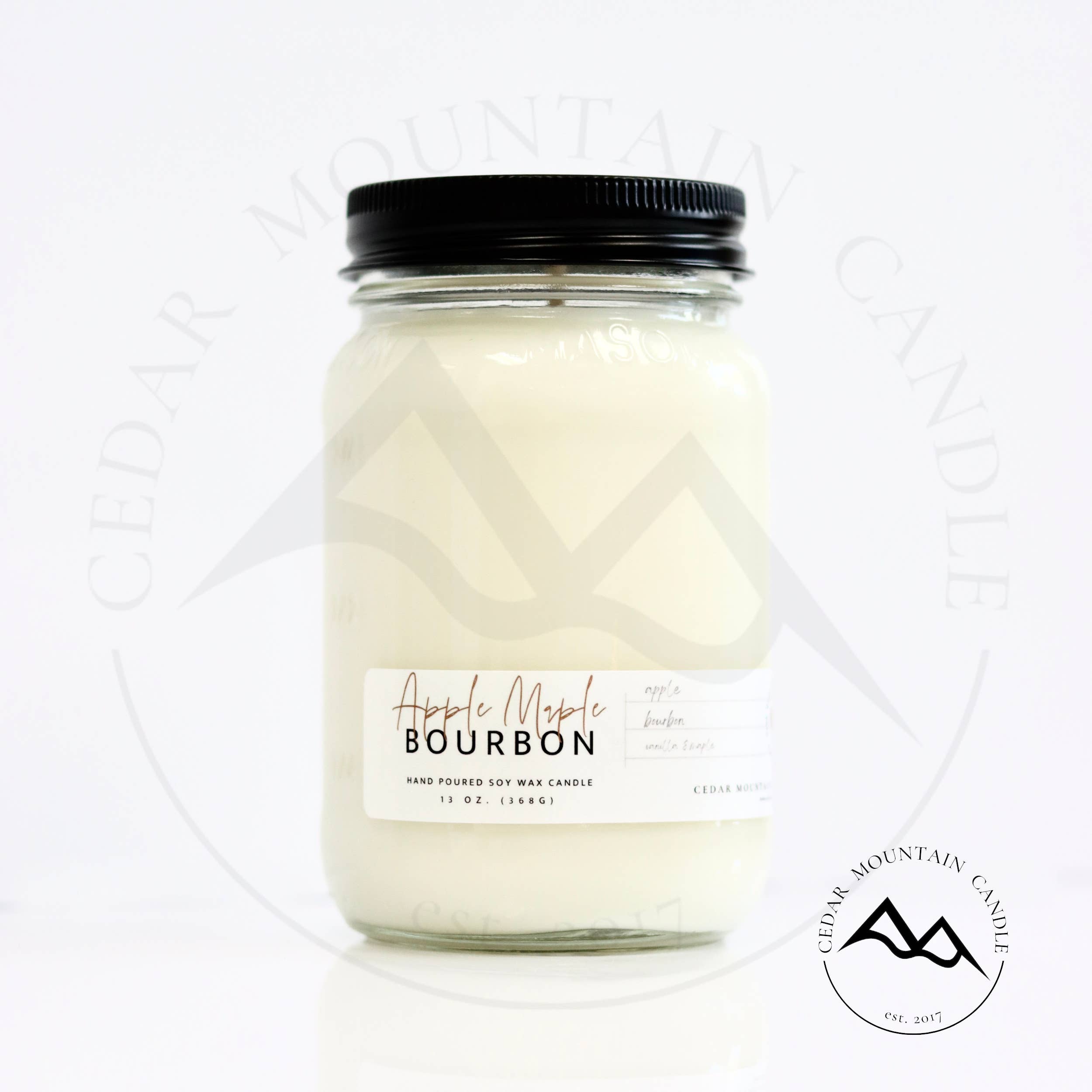 FALL SCENTS: Mason Jar Soy Candle: Pumpkin Souffle / 6.5 oz