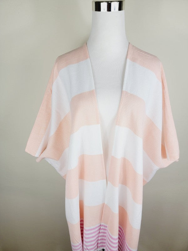 Beach cover up, Beach Dress open front - Orange — product image