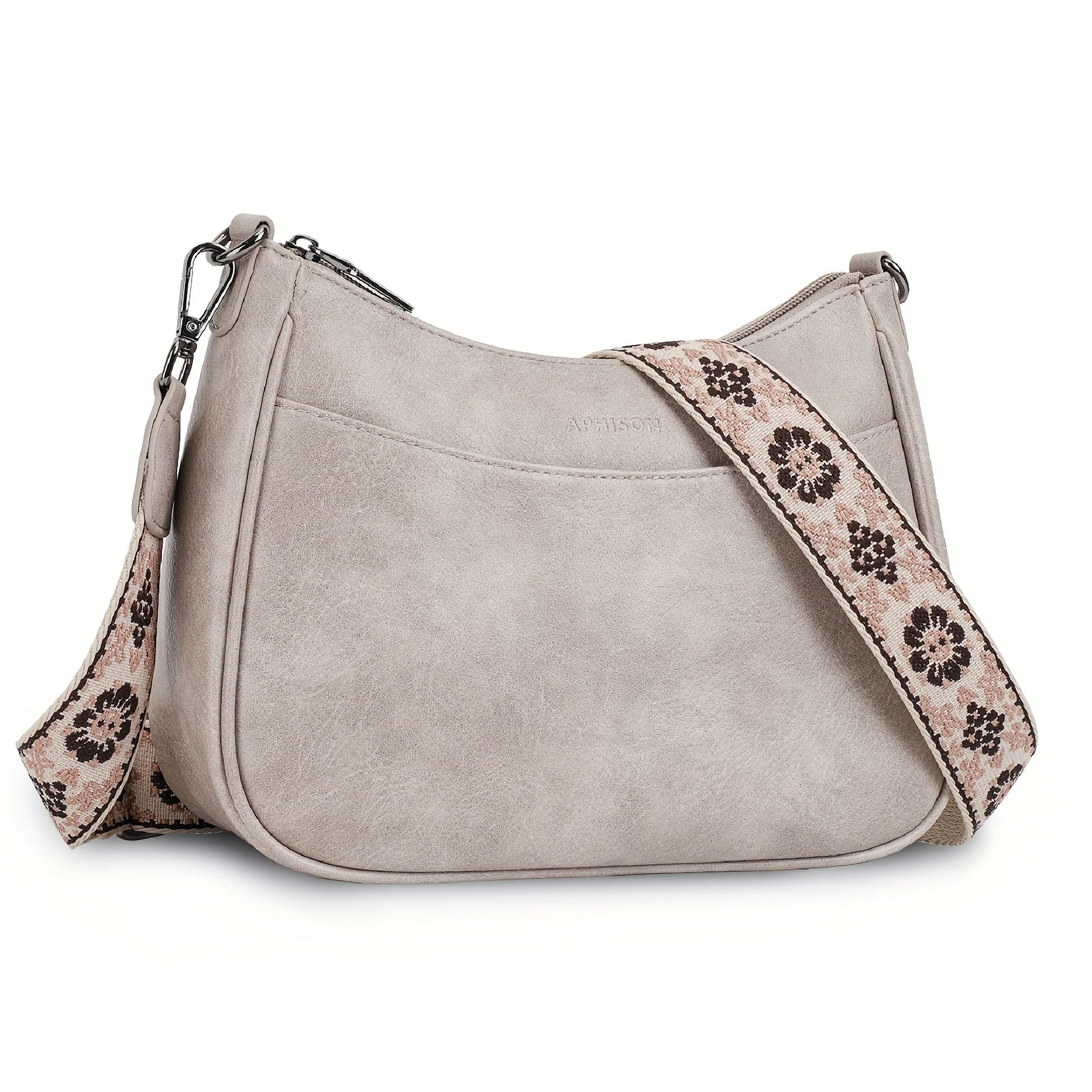 Vintage Crossbody Bag Chic Shoulder Purse Adjustable Strap — product image