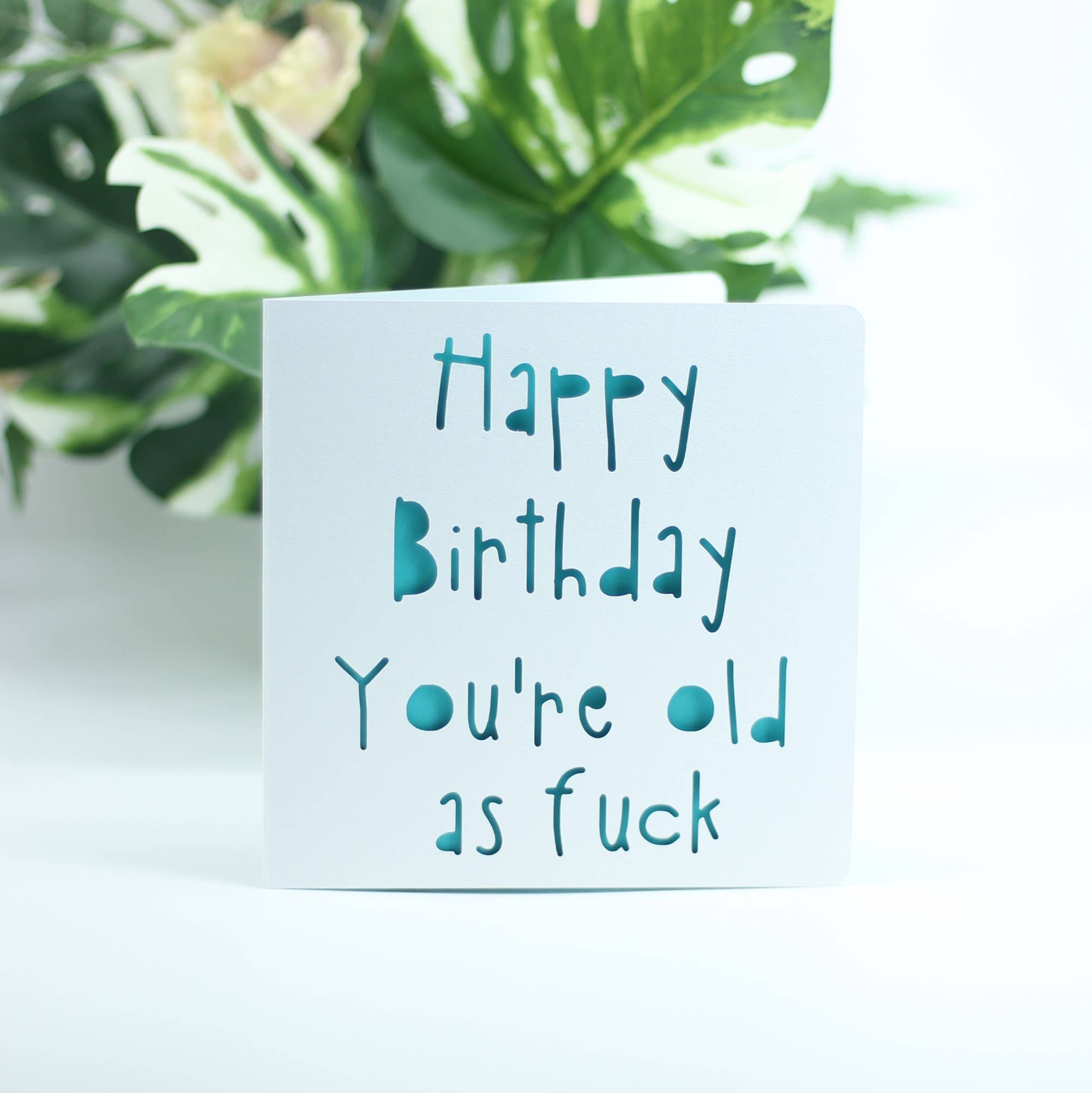 Happy Birthday, you're old as fuck: Blue