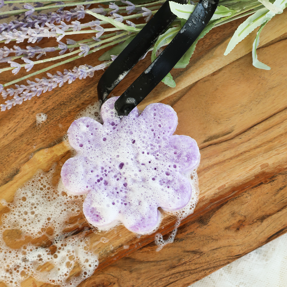 French Lavender Wild Flower Bath Sponge — product image