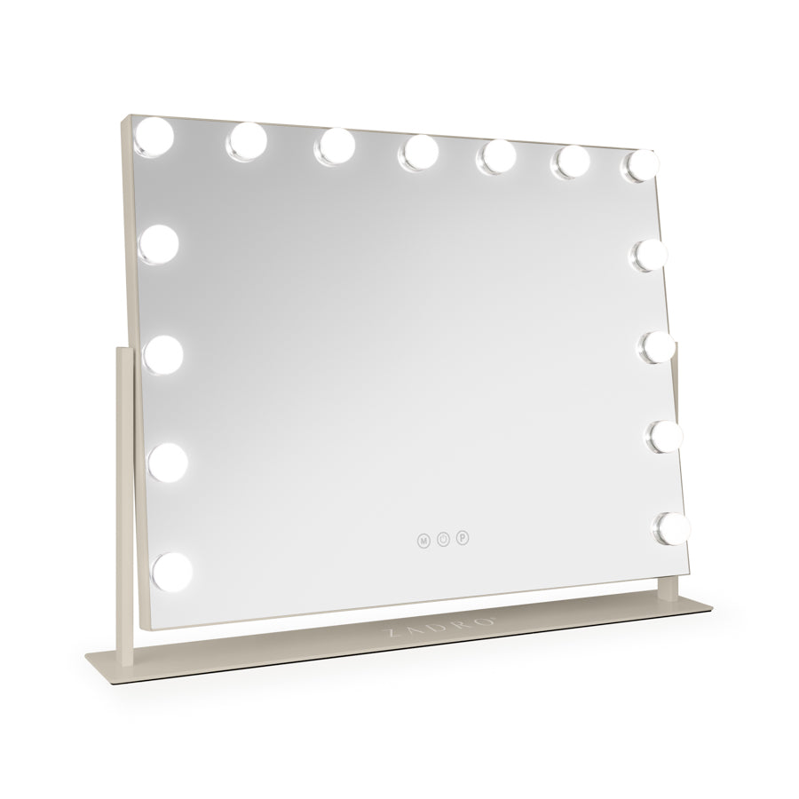 15 Led Light Bulb Horizontal Hollywood Makeup Mirror - 25" X 20”