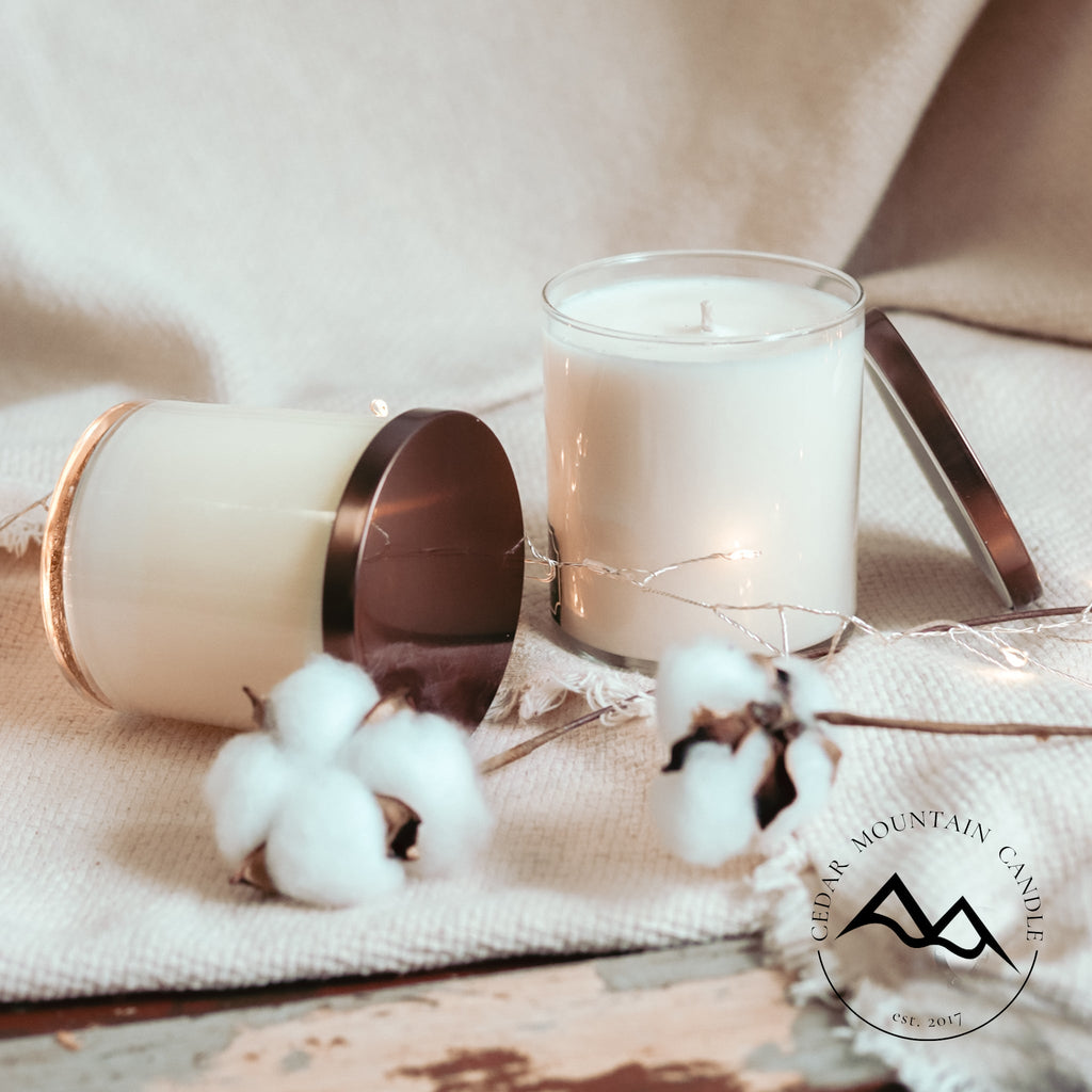 Fall Orange Pumpkin 9 oz Jar Soy Candle — product image