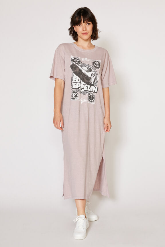 Led Zeppelin Vintage Lavender Dress — product image