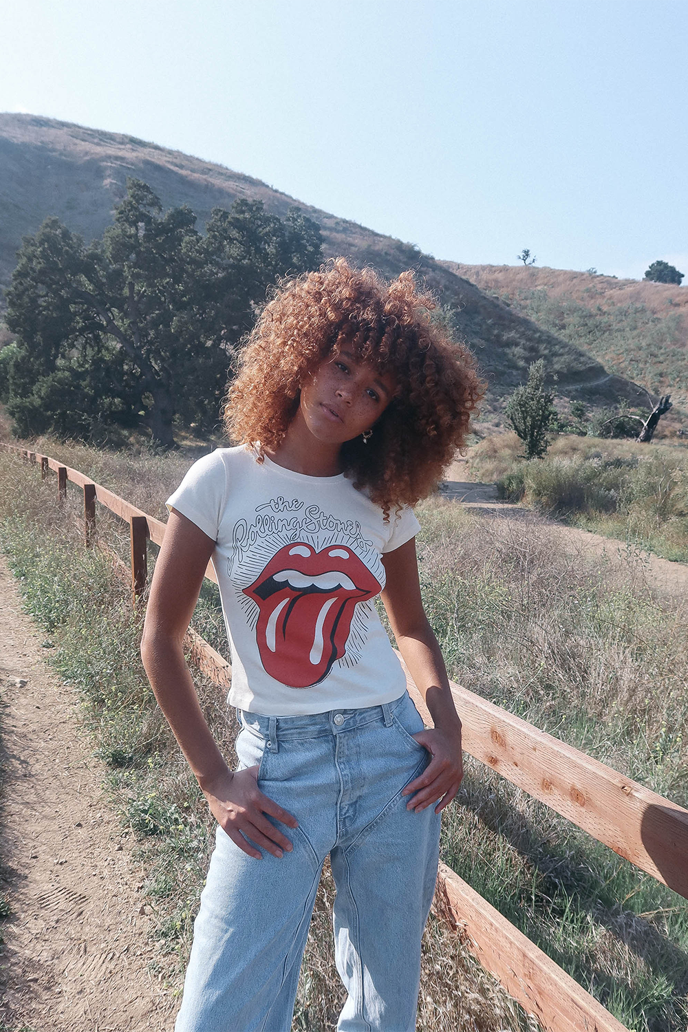 Rolling Stones Ruby Tuesday Baby Tee — product image