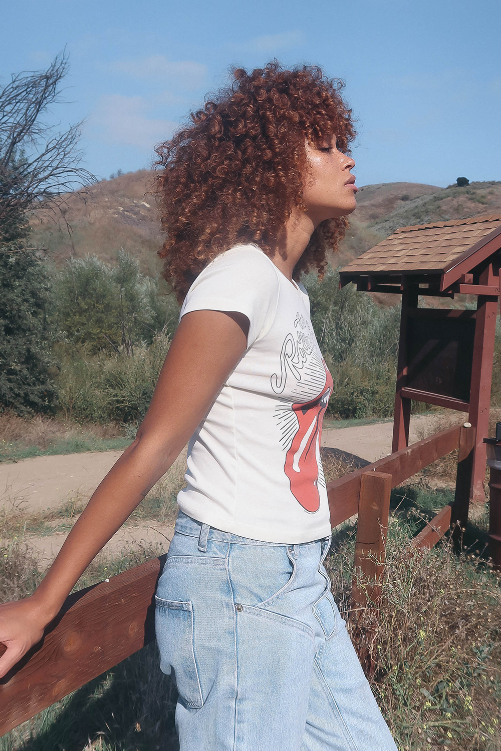 Rolling Stones Ruby Tuesday Baby Tee — product image