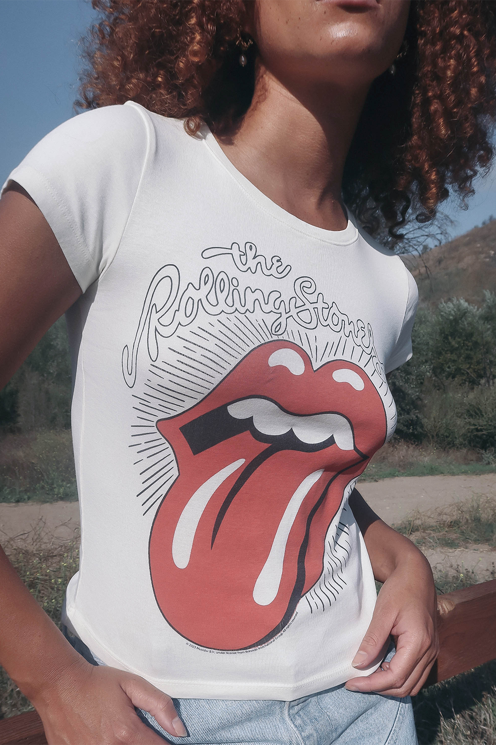 Rolling Stones Ruby Tuesday Baby Tee — product image
