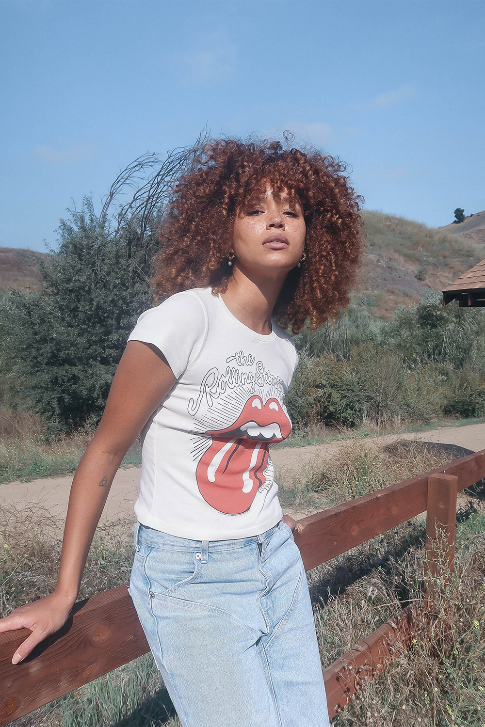 Rolling Stones Ruby Tuesday Baby Tee — product image