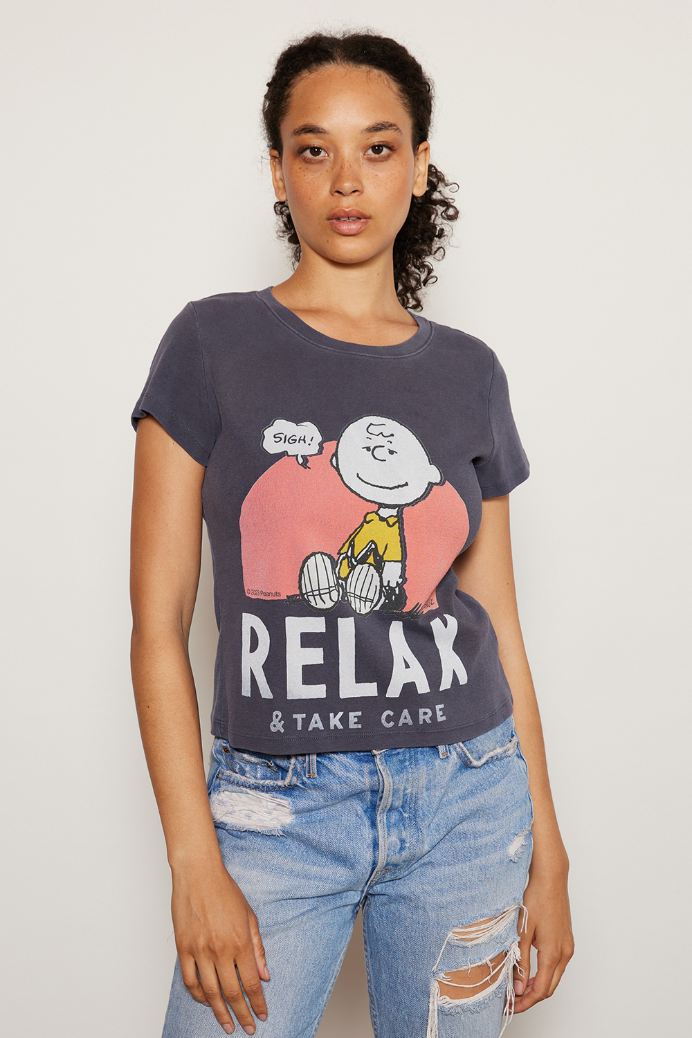 Peanuts Relax Baby Tee — product image