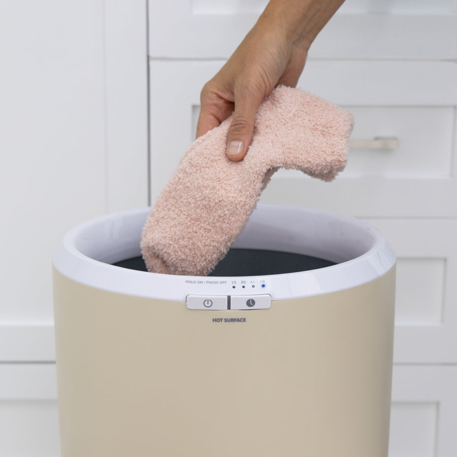 Towel Warmer w/ Aromatherapy Diffuser & Lavender Essential Oil 10ml