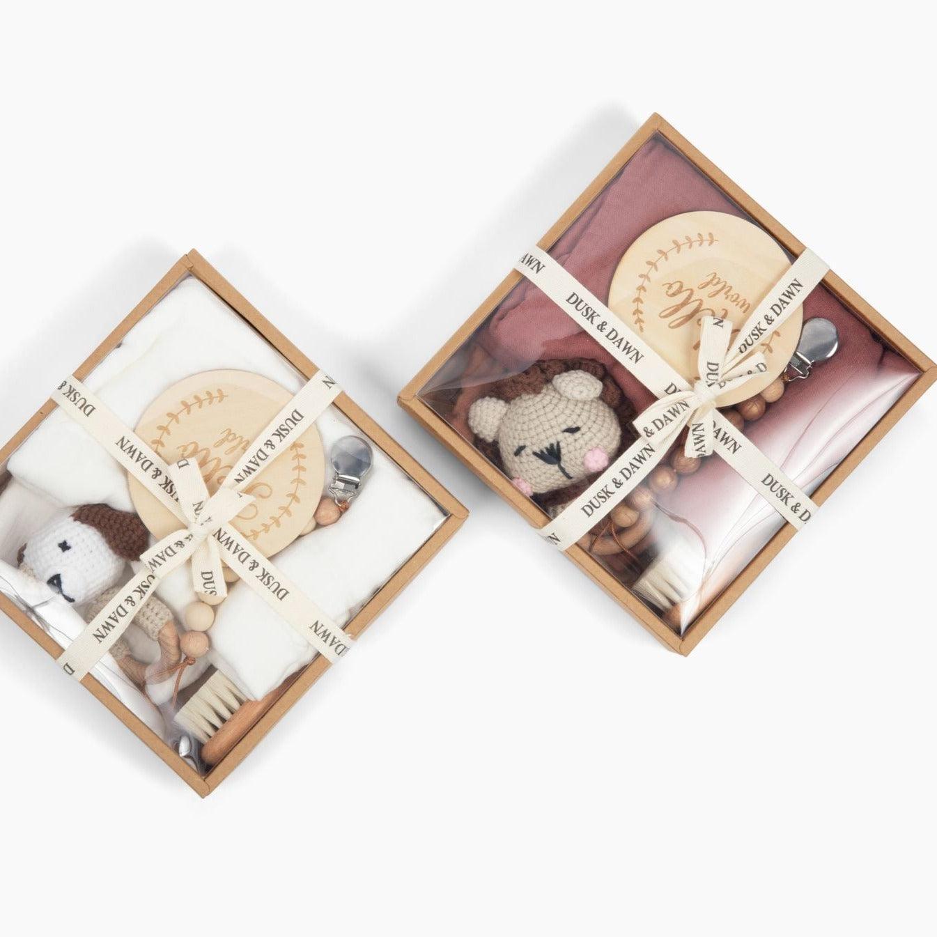 Welcome Baby Gift Set - Maroon.