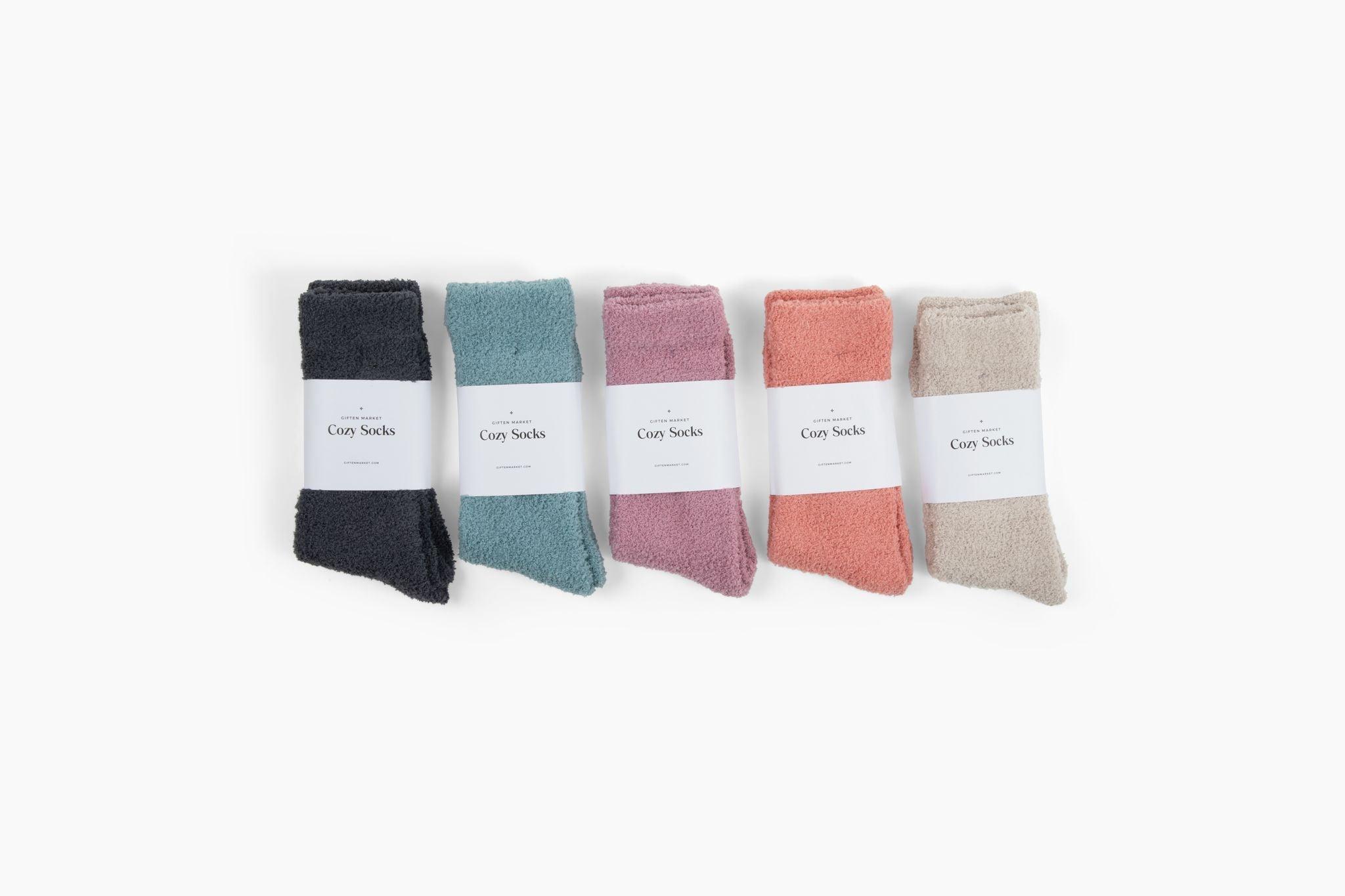 Cozy Cloud Socks - Rosette.
