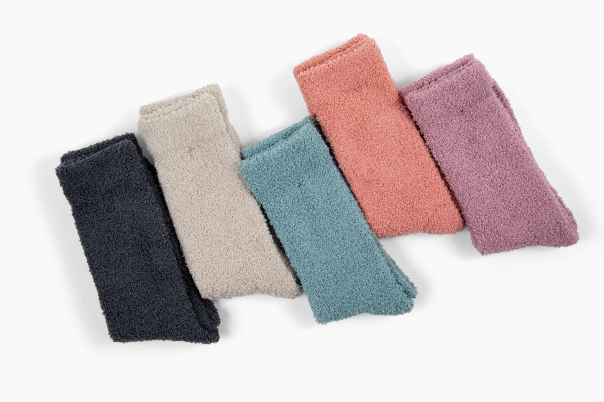 Cozy Cloud Socks - Rosette.