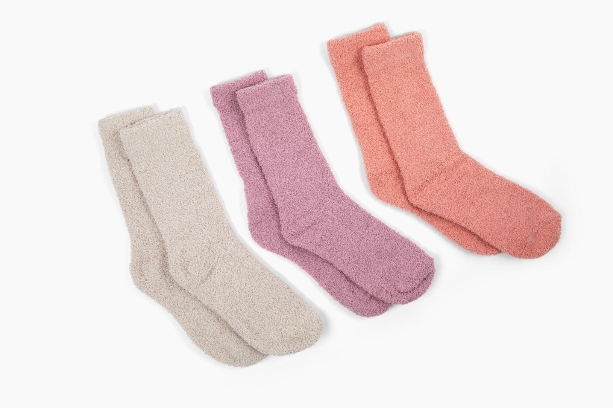 Cozy Cloud Socks - Rosette.