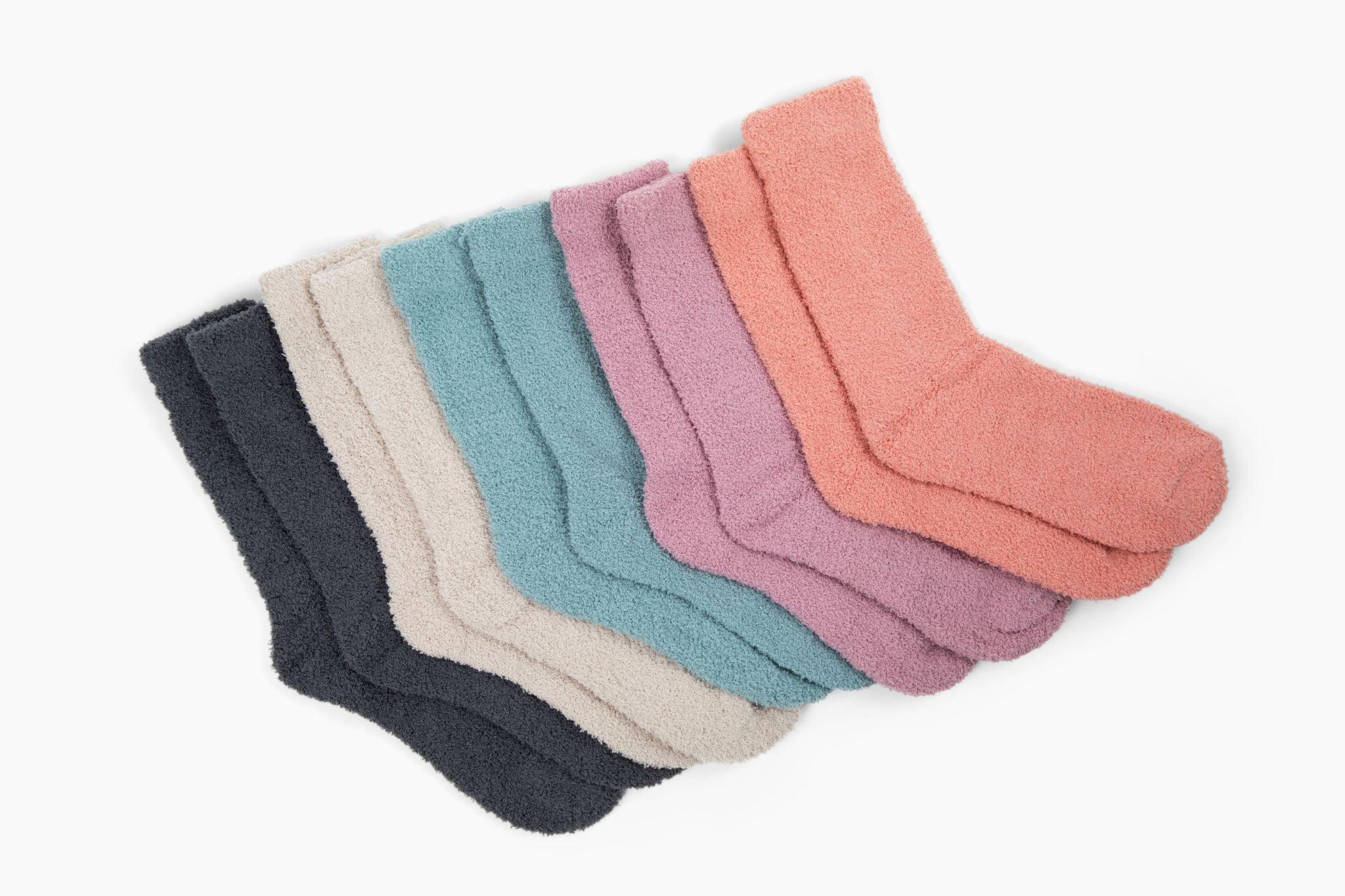 Cozy Cloud Socks - Rosette.