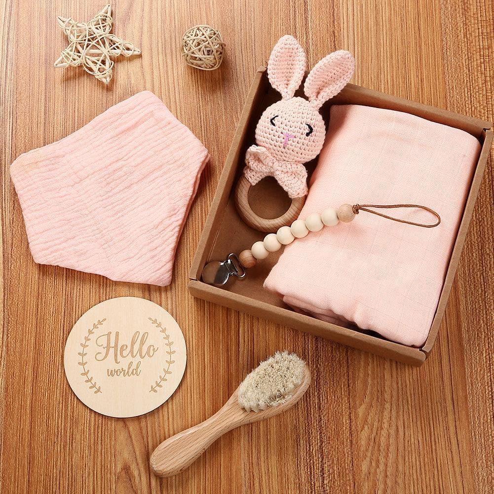 Welcome Baby Gift Set - Blush Pink.