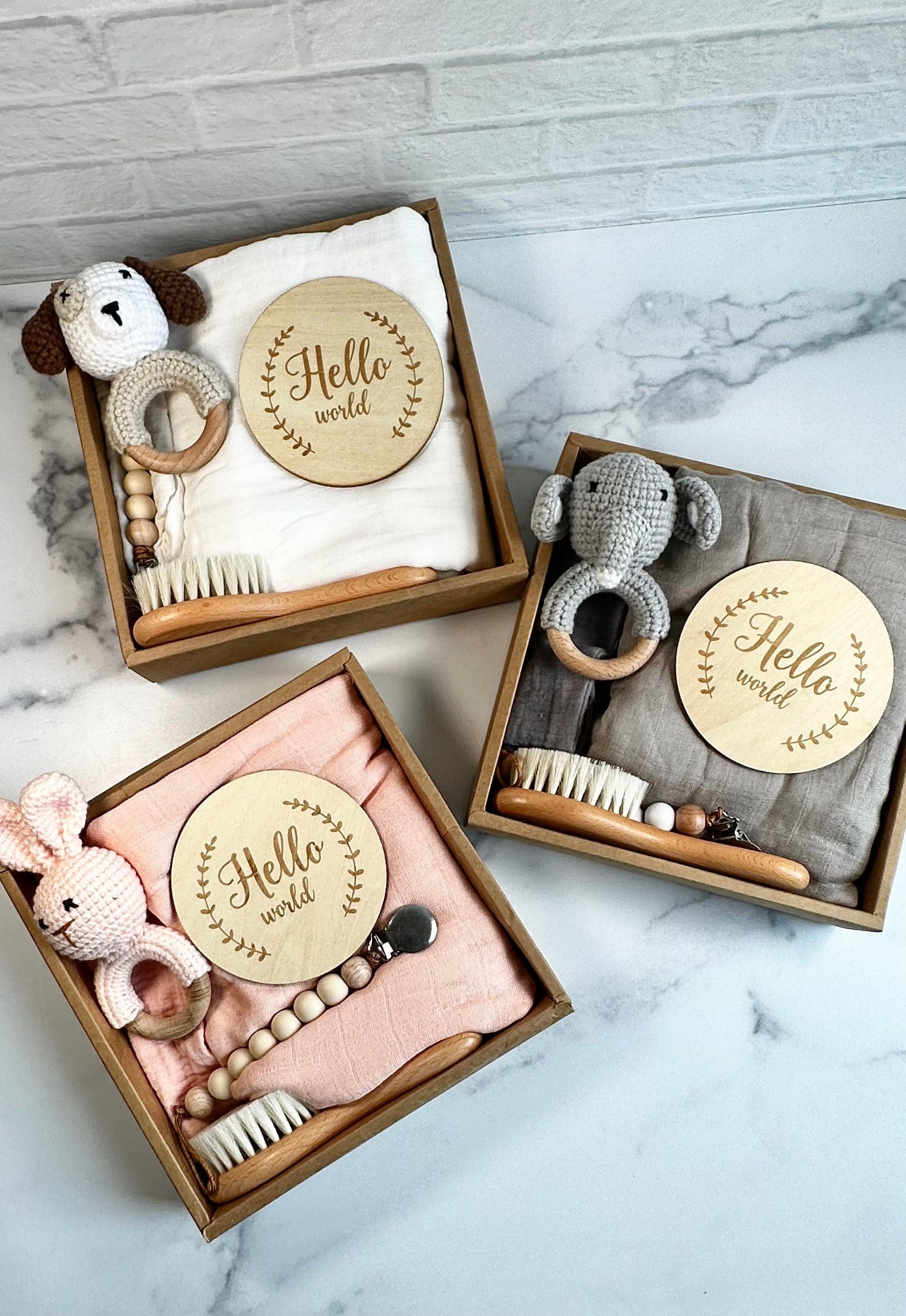 Welcome Baby Gift Set - Blush Pink.