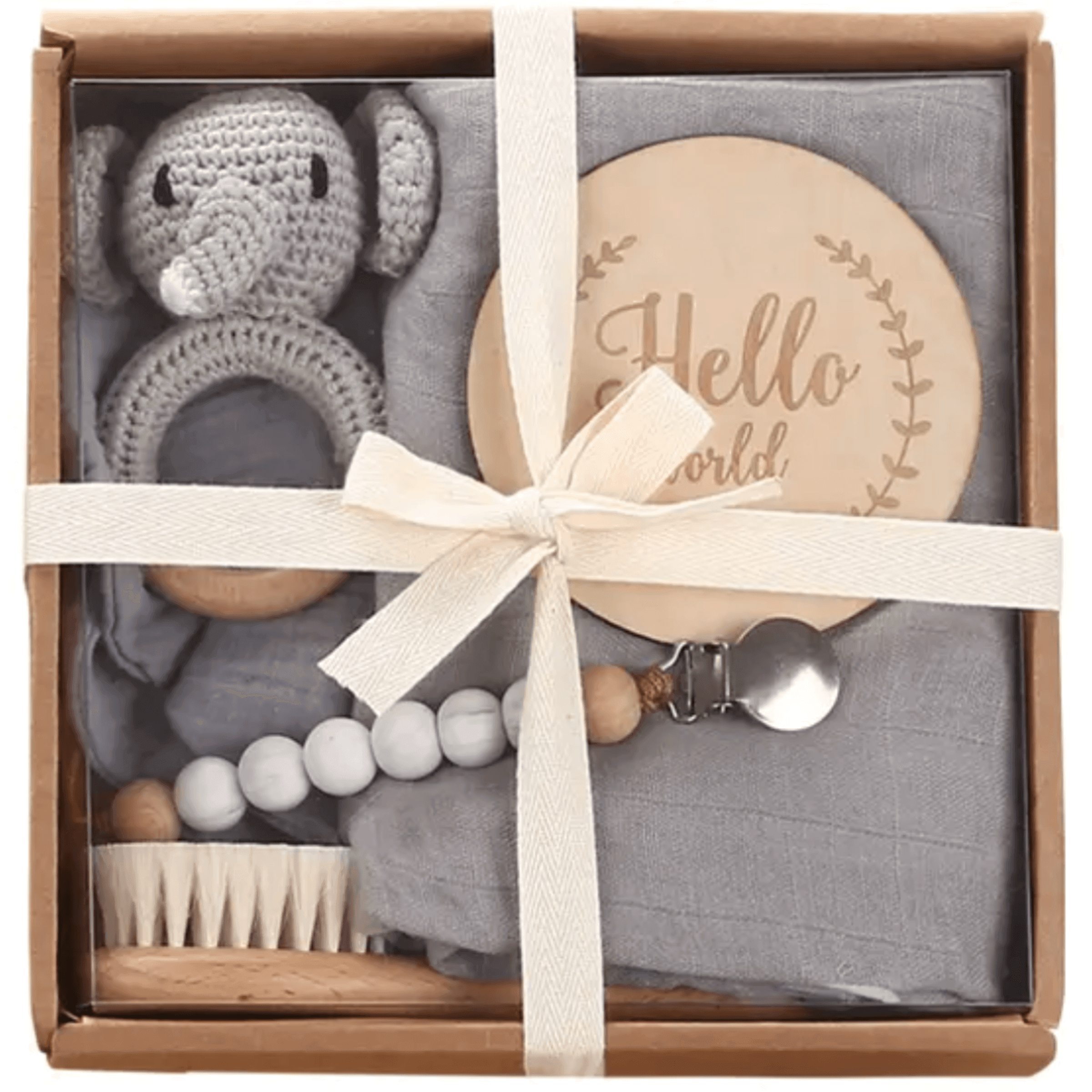 Welcome Baby Gift Set - Grey.