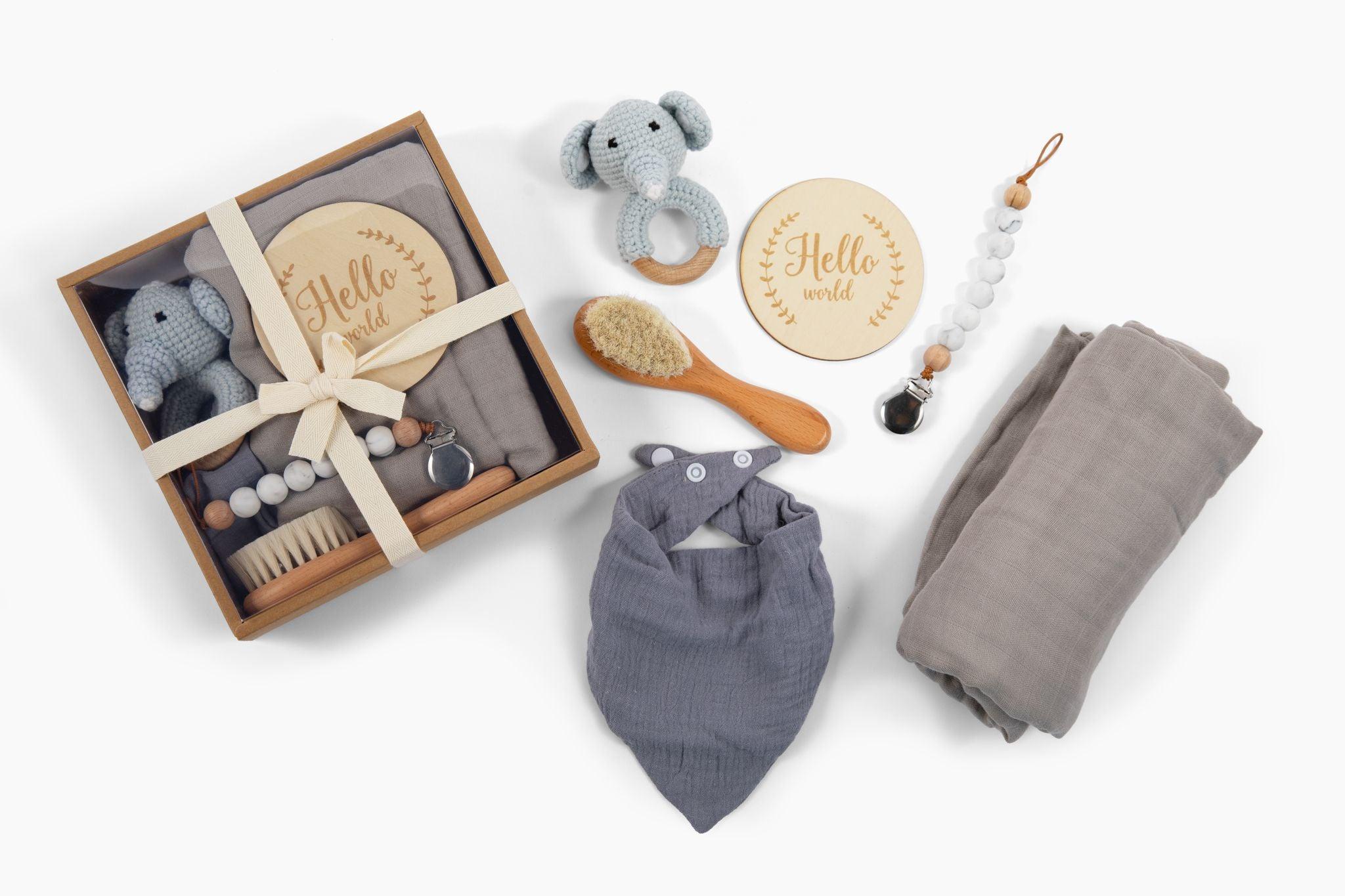 Welcome Baby Gift Set - Grey.