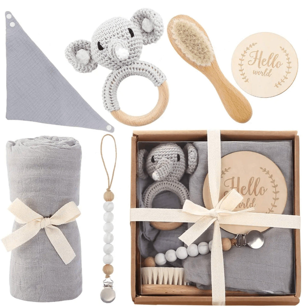 Welcome Baby Gift Set - Grey.