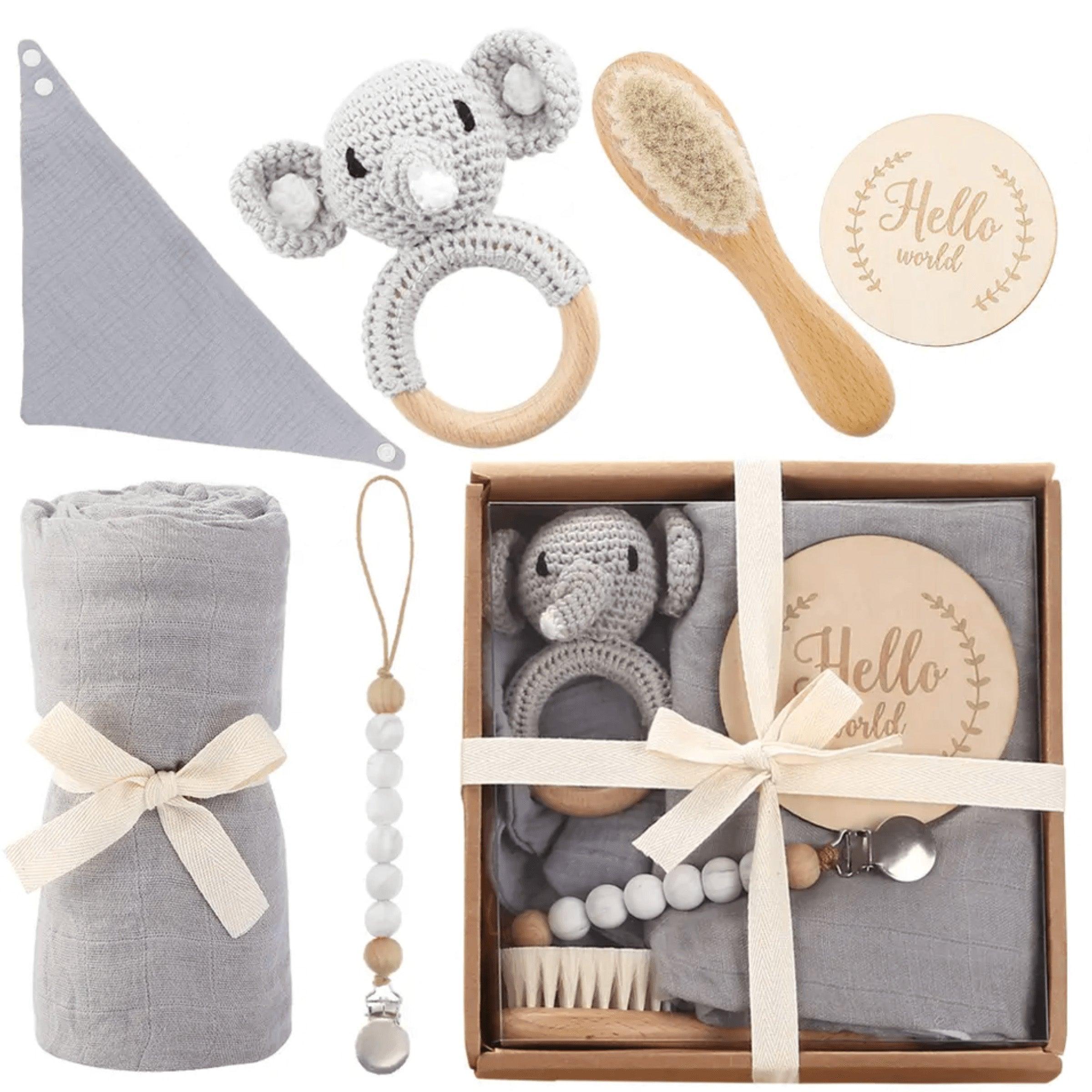Welcome Baby Gift Set - Grey.