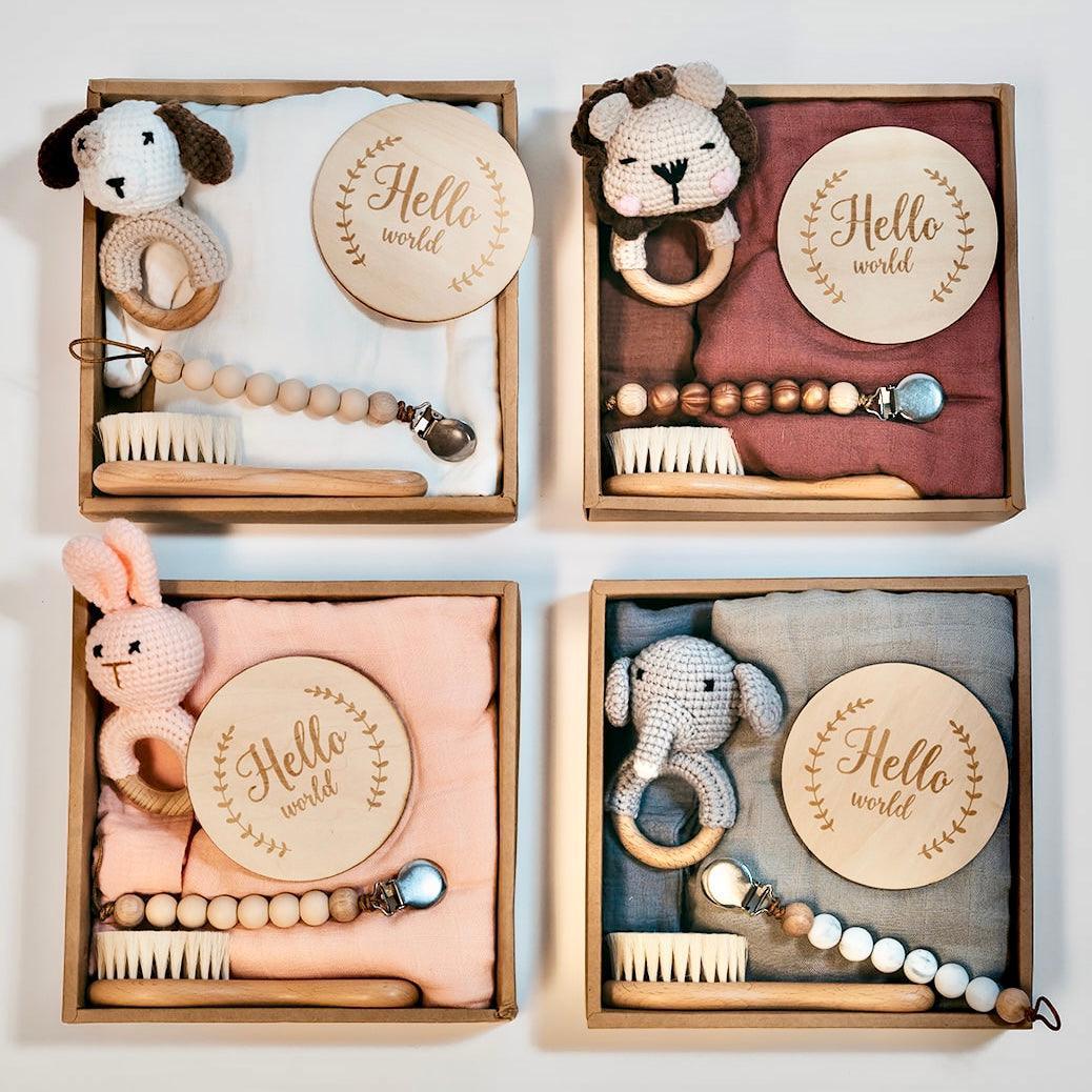 Welcome Baby Gift Set - Grey.