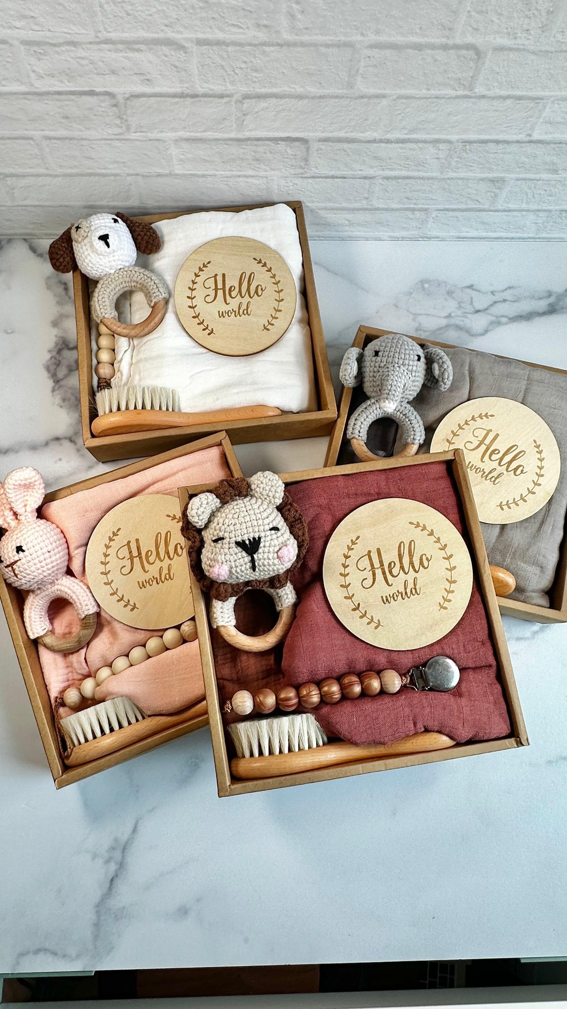 Welcome Baby Gift Set - Maroon.